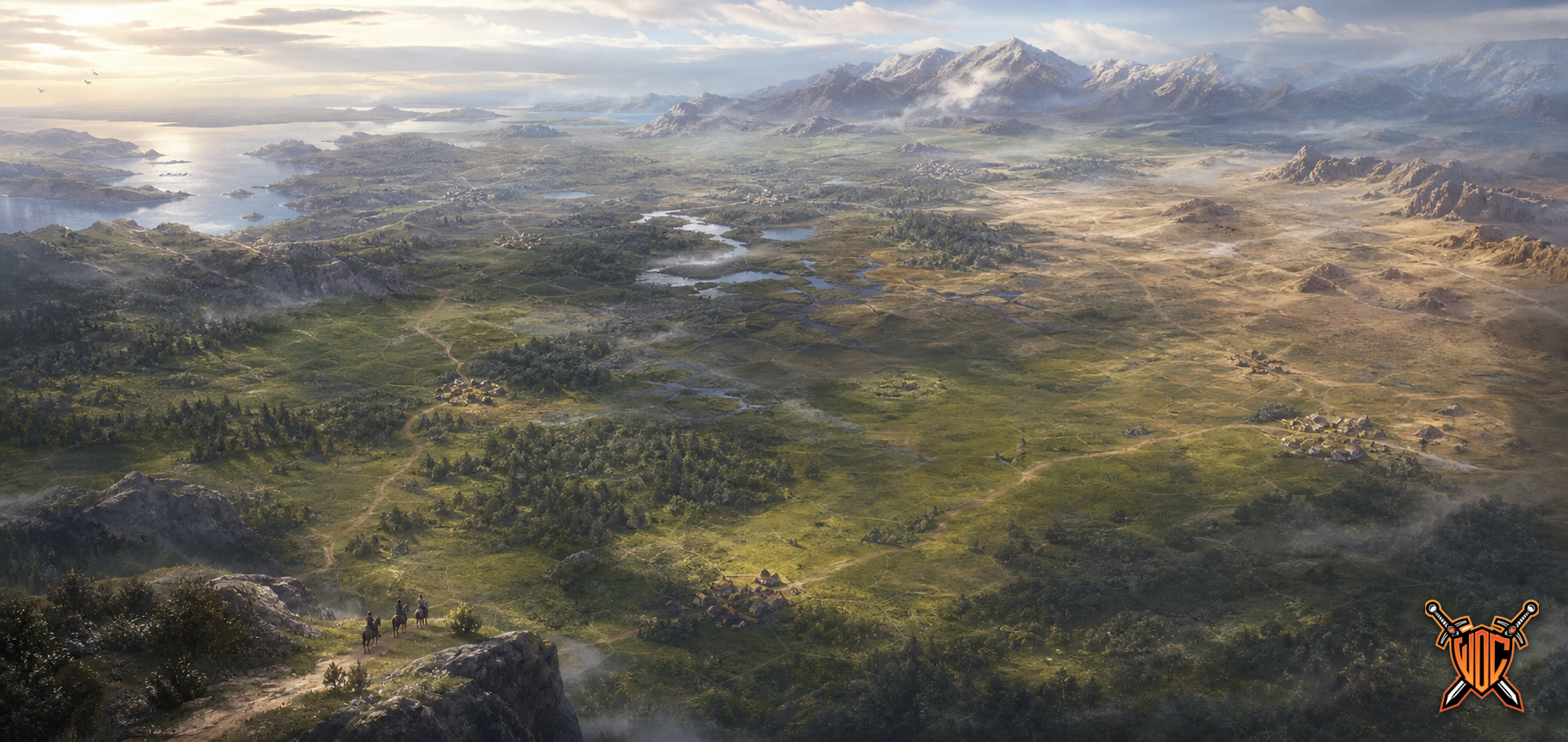 The continent of Alef opens before its first travelling civilizations.