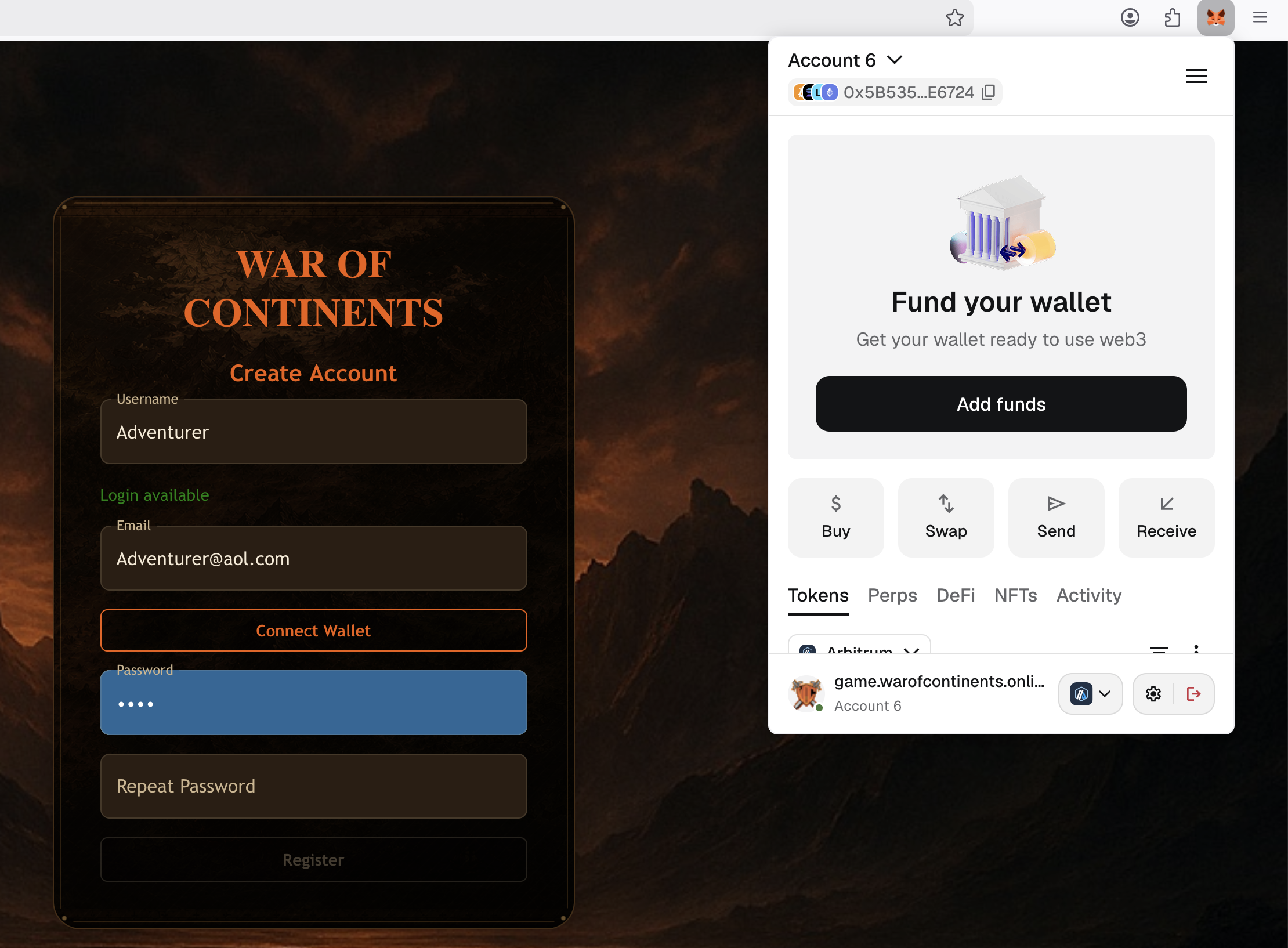 MetaMask connect wallet
